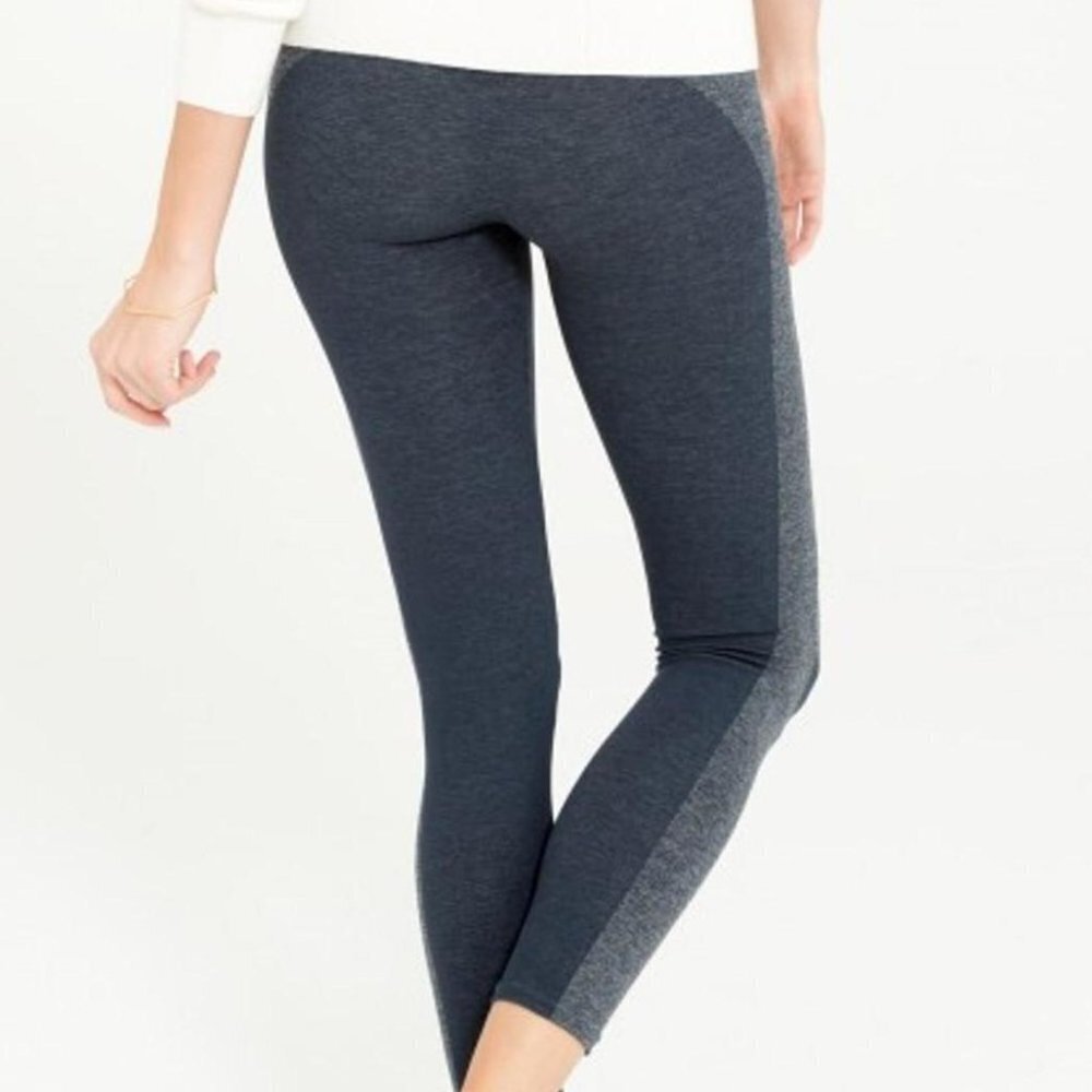 Spanx - Seamless Leggings (Look At Me Now) - Marled Colorblock - Small - EUC - Picture 2 of 10